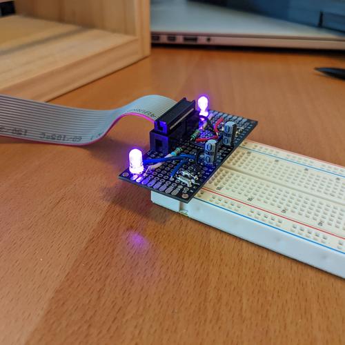  Photo of the Eurorack Breadboard Power module